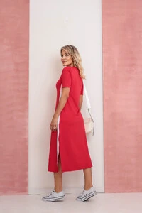 Vestido Laís Midi em Moletinho