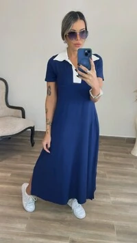 Vestido Polo Viscolycra Premium