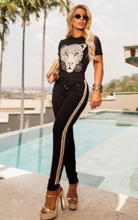 Conjunto Tiger Maria Dondoca Moletinho