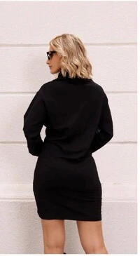 Vestido Blusão Maria Dondoca em Moletinho Premium