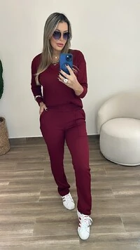 Conjunto Lanzinha Canelada