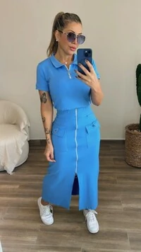 Conjunto Mônica Saia