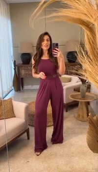 Macacão Costas Nuas Maria Dondoca