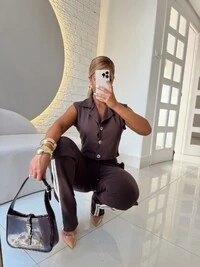 Conjunto Maria Dondoca Alfaiataria