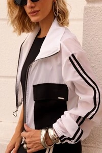 Conjunto Maria Dondoca Casaco Corta Vento + Vestido em Moletinho