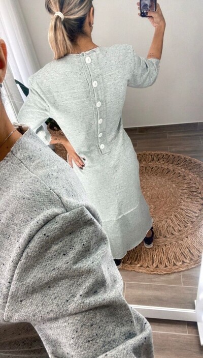 FotoVestido Veronica em Moletom