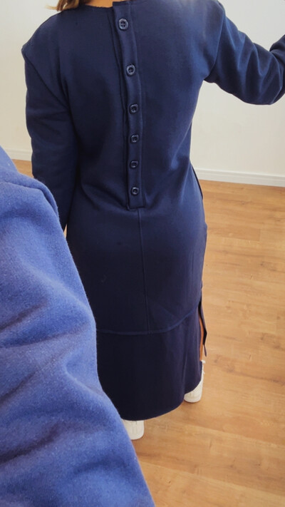 FotoVestido Veronica em Moletom - Modelo amplo