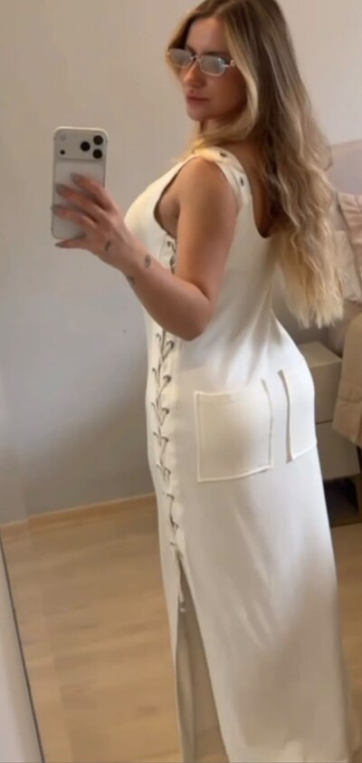 Foto Vestido Florença Longo em Moletinho Premium