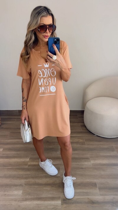 Foto Vestido Camisetão