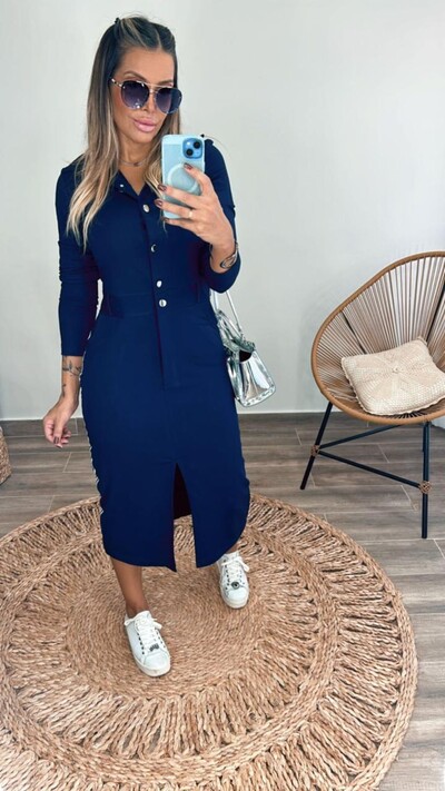 FotoVestido Bianca Mangas Longas
