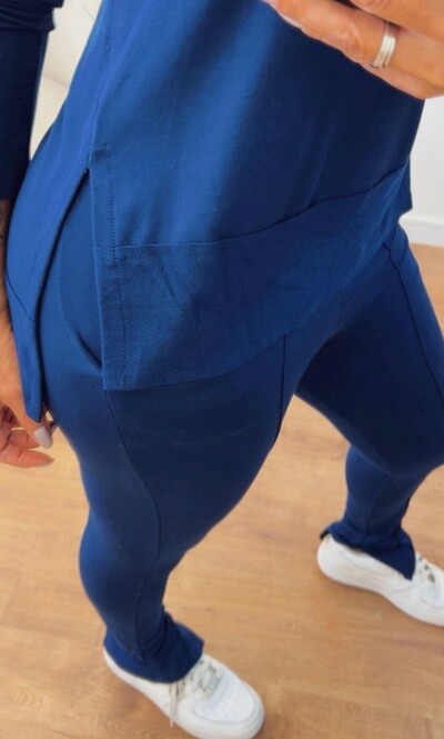 Foto Conjunto Isa em Moletinho Feminino Confortável e Moderno
