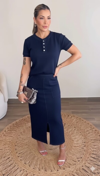 Foto Conjunto Pesponto