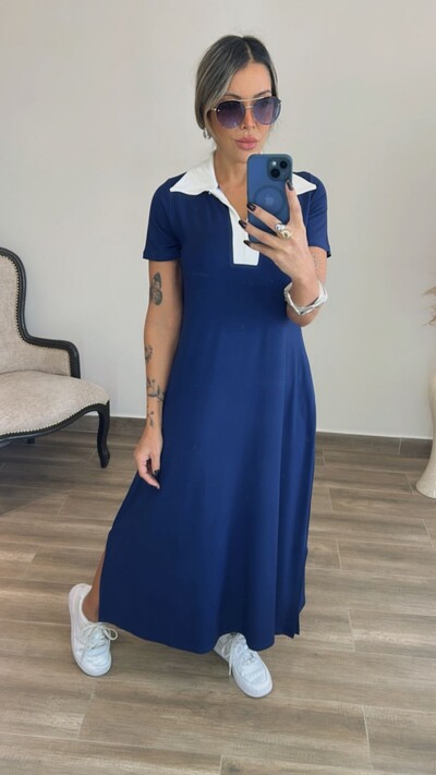 Foto Vestido Polo Viscolycra Premium