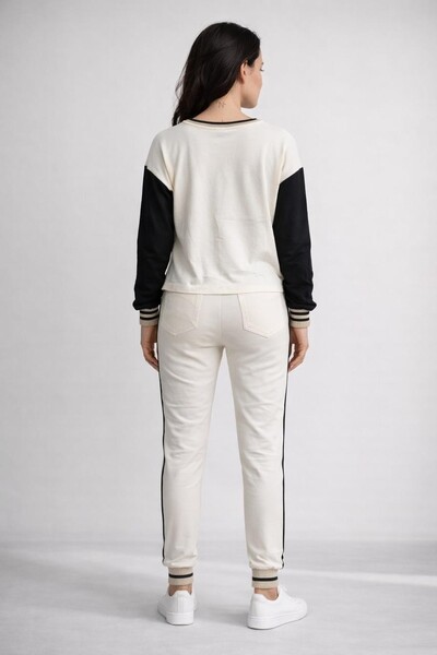 FotoConjunto BASIC Maria Dondoca em Moletinho com Ribana | Look Confortável e Elegante