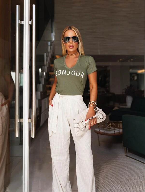 T-Shirt Bonjour Maria Dondoca