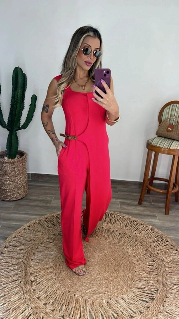 Macacão Transpassado