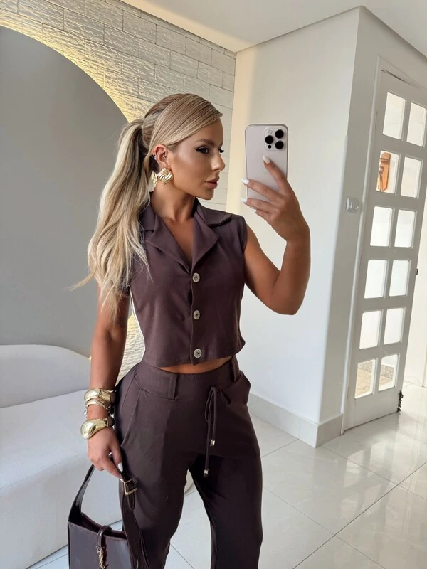 Conjunto Maria Dondoca Alfaiataria