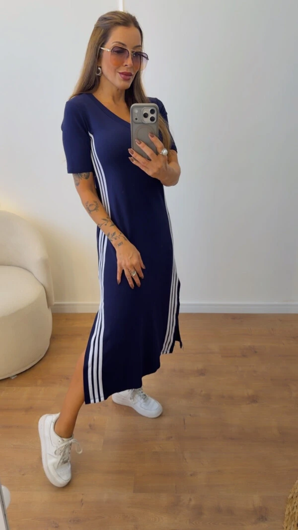 Vestido Laís Midi em Moletinho