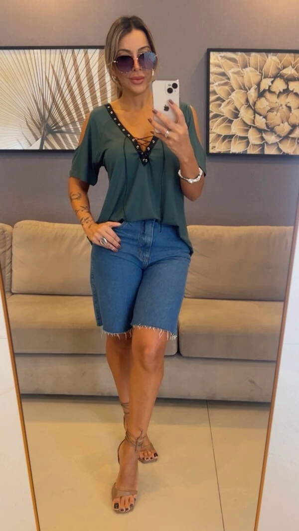 Blusa Ilhós