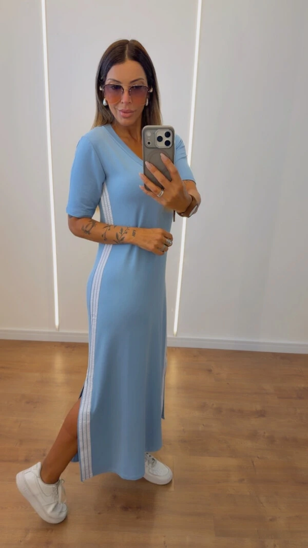 Vestido Laís Midi em Moletinho