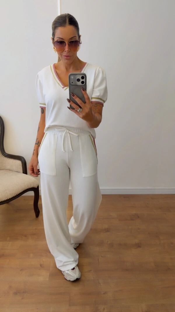 Conjunto Sol em Moletinho Feminino