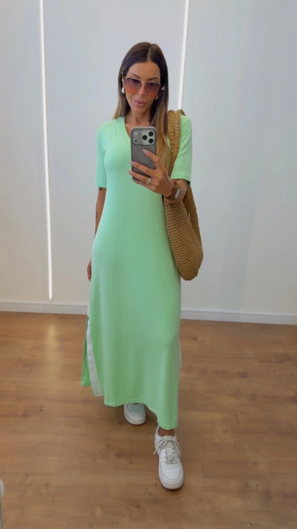 Vestido Laís Midi em Moletinho