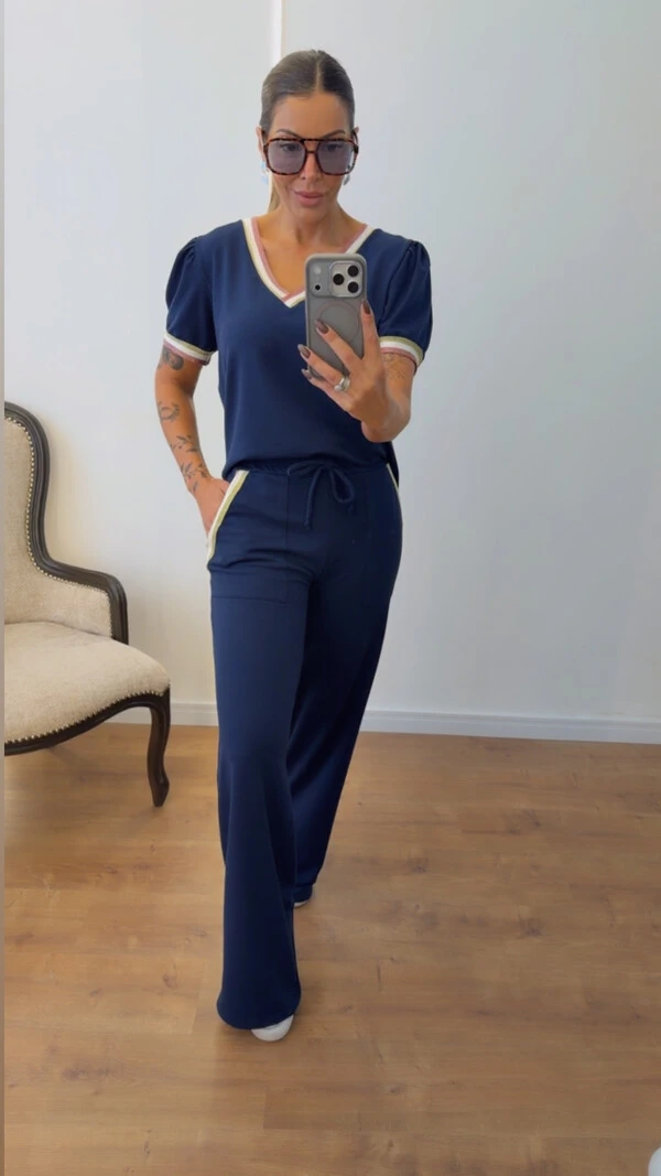 Conjunto Sol em Moletinho Feminino