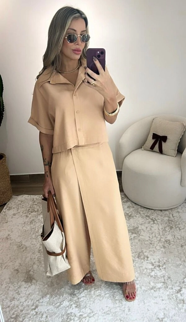 Conjunto Calça Transpassada