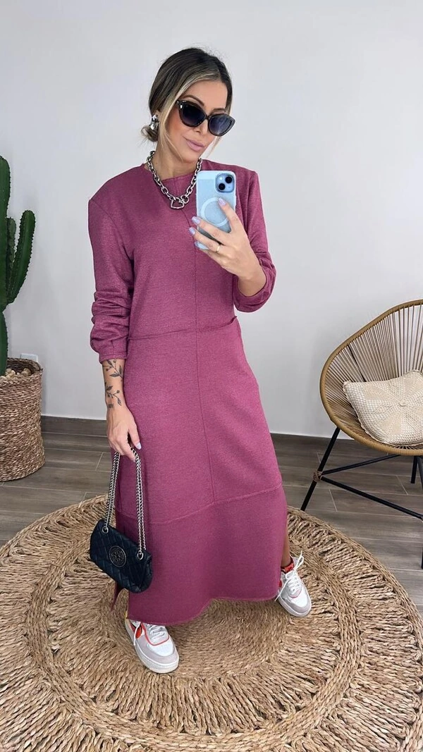 Vestido Veronica em Moletinho