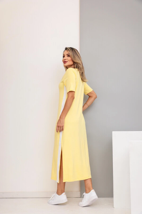 Vestido Laís Midi em Moletinho