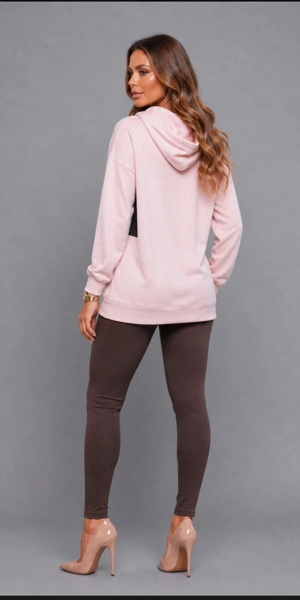 Conjunto Blessed Feminino com Legging Prada e Blusa em Moletinho