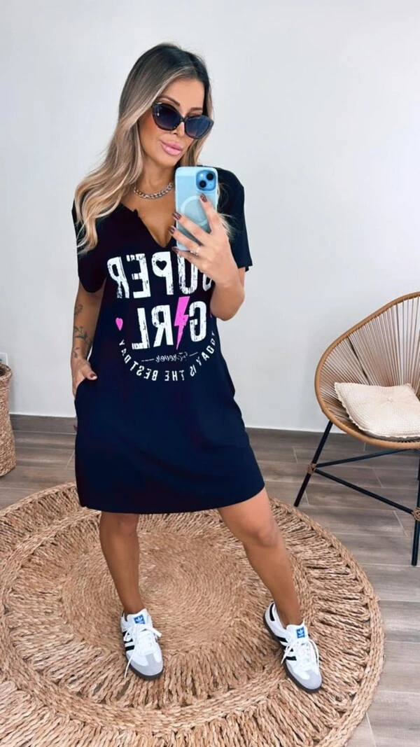 Vestido Camisetão