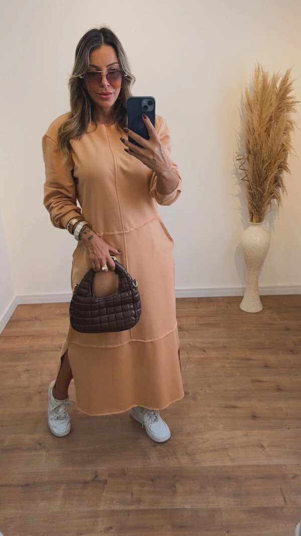 Vestido Veronica em Moletom leve
