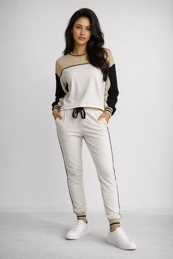 Conjunto BASIC Maria Dondoca em Moletinho com Ribana | Look Confortável e Elegante