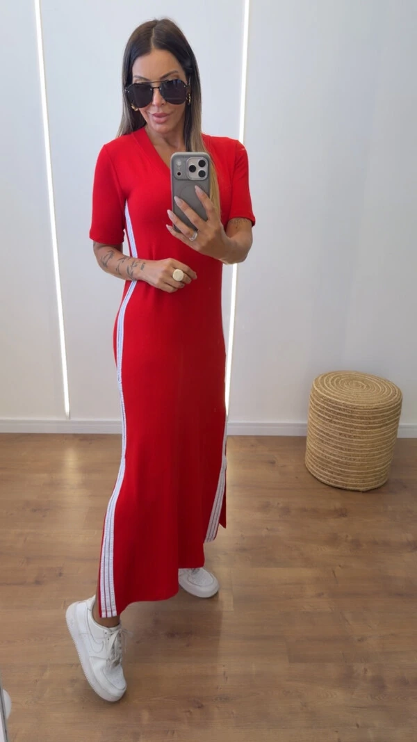 Vestido Laís Midi em Moletinho