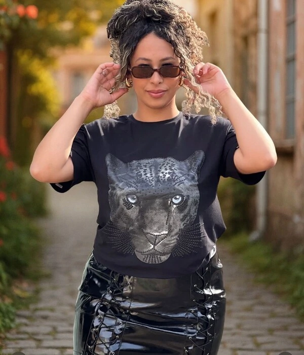 T-shirt Onça Maria Dondoca