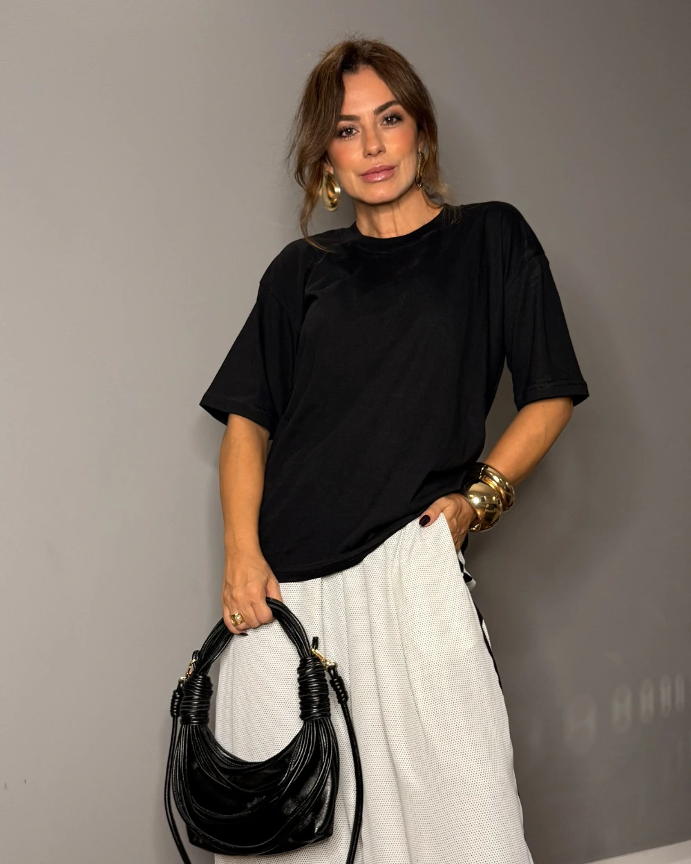 FotoCamiseta Laço Renda Eleonor