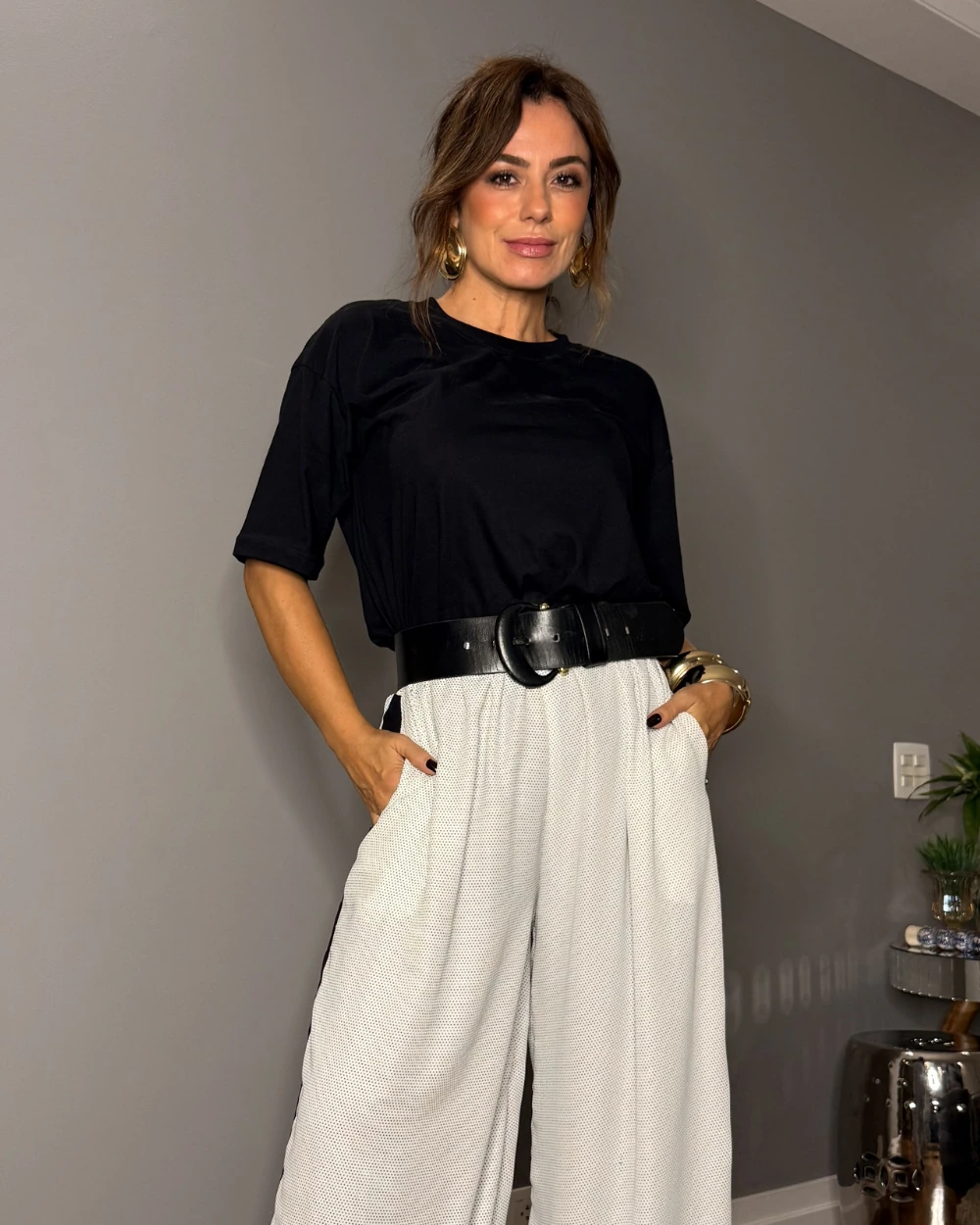 FotoCamiseta Laço Renda Eleonor