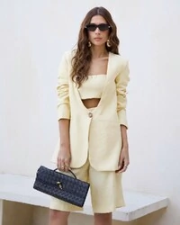Blazer Angelina Amarelo