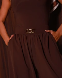 Calça Harém Rebeca Marrom