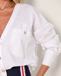 Camisa Cecília Off White