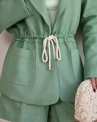 Blazer Parka Cleo Verde