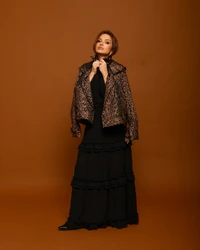 Jaqueta Animal Print Lorena