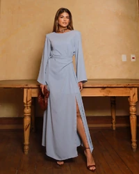 Vestido Amarração Isadora Azul