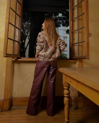 Jaqueta Bomber Estampada Naomi