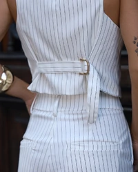 Colete Risca De Giz Raquel