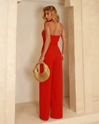 [pré-venda] Macacão Cléo Vermelho