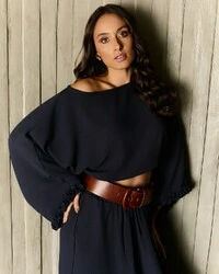 Conjunto Olive Marinho