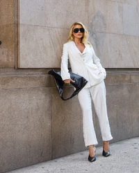 Blazer Risca De Giz Raquel