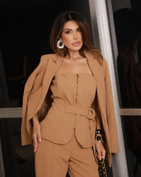 Blazer Alfaiataria Michele Camel